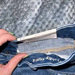 Hugh ruse curvy American eagle shorts size 16